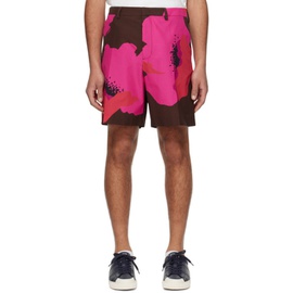 발렌티노 Valentino Pink Floral Shorts 241476M193010