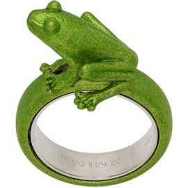 JW 앤더슨 JW Anderson Green Frog Ring 241477F024001