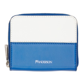 JW 앤더슨 JW Anderson Blue & White Coin Wallet 241477F040000