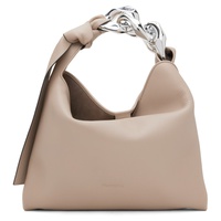 JW 앤더슨 JW Anderson Taupe Small Chain Shoulder Bag 241477F048016