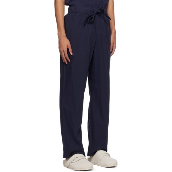  테클라 Tekla Navy Drawstring Pyjama Pants 241482M218032