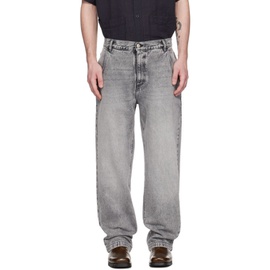엠에프펜 Mfpen Gray Regular Jeans 241505M186003
