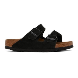 버켄스탁 Birkenstock Black Narrow Arizona Soft Footbed Sandals 241513F124051