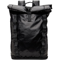 레인스 RAINS Black Sibu Rolltop Backpack 241524M166001