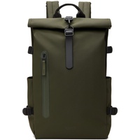 레인스 RAINS Khaki Rolltop Large Backpack 241524M166007