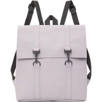 레인스 RAINS Purple MSN Mini Backpack 241524M166022