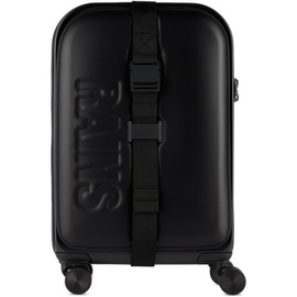 레인스 RAINS Black Texel Cabin Trolley Suitcase 241524M173000