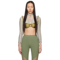 Isa Boulder SSENSE Exclusive Blue Daughter Cardigan 241541F100000