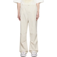 미하라 야스히로 MIHARAYASUHIRO 오프화이트 Off-White Tucked Trousers 241551M191002
