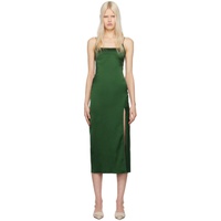 자크뮈스 JACQUEMUS Green La Robe Notte Midi Dress 241553F054004