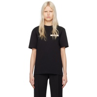자크뮈스 JACQUEMUS Black Les Classiques Le T-Shirt Gros Grain T-Shirt 241553F110038