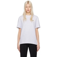 자크뮈스 JACQUEMUS Gray Les Classiques Le T-Shirt Gros Grain T-Shirt 241553F110040