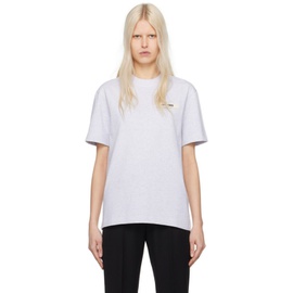 자크뮈스 JACQUEMUS Gray Les Classiques Le T-Shirt Gros Grain T-Shirt 241553F110040
