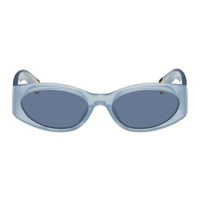 자크뮈스 JACQUEMUS Blue Les Lunettes Ovalo Sunglasses 241553M134008