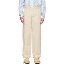 자크뮈스 JACQUEMUS 오프화이트 Off-White Les Classiques Le pantalon Jean Trousers 241553M191002