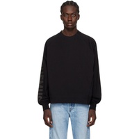 자크뮈스 JACQUEMUS Black Les Classiques Le Sweatshirt Typo Sweatshirt 241553M204003
