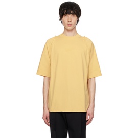 자크뮈스 JACQUEMUS Yellow Le t-shirt Camargue t-shirt 241553M213012