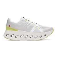 On White & Gray Cloudeclipse Sneakers 241585F128004