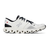 On White & Black Cloud X 3 Sneakers 241585F128043