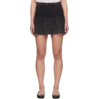 이자벨 마랑 에뚜왈 이자벨마랑 Isabel Marant Etoile Black Pacifica Miniskirt 241599F090018