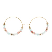이자벨마랑 Isabel Marant Gold Perfectly Blue Earrings 241600F022002