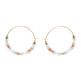 이자벨마랑 Isabel Marant Gold Perfectly Blue Earrings 241600F022002