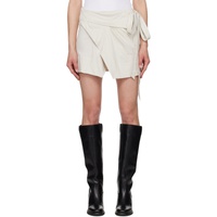 이자벨마랑 Isabel Marant 오프화이트 Off-White Berenice Miniskirt 241600F090009