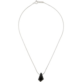 이자벨마랑 Isabel Marant Silver & Black Pendant Necklace 241600M145028
