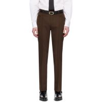 Ernest W. Baker Brown Flared Trousers 241600M191012