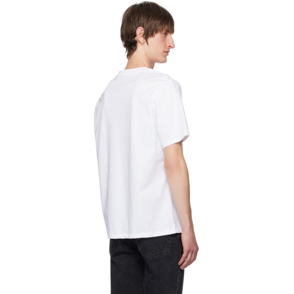  Fiorucci White Massimo T-Shirt 241604M213003