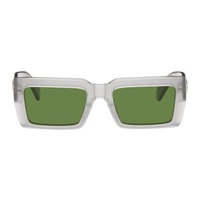 오프화이트 Off-White Gray Moberly Sunglasses 241607F005013