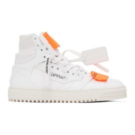 오프화이트 Off-White White & Orange 3.0 Off Court Sneakers 241607F127002