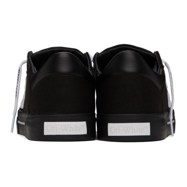  오프화이트 Off-White Black New Low Vulcanized Sneakers 241607F128003