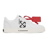 오프화이트 Off-White White New Low Vulcanized Sneakers 241607F128005