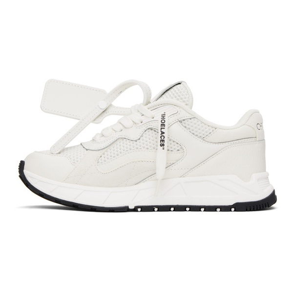  오프화이트 Off-White White Kick Off Sneakers 241607F128015