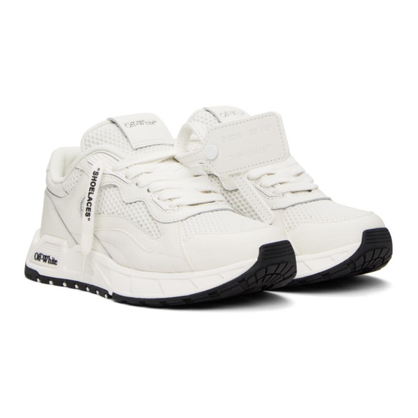  오프화이트 Off-White White Kick Off Sneakers 241607F128015