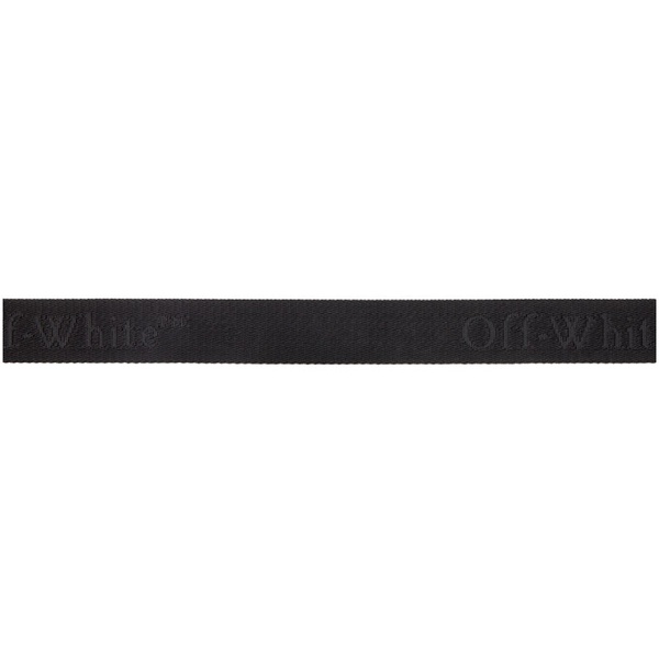  오프화이트 Off-White Black Tuc Long Tape 35 Belt 241607M131002