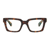 오프화이트 Off-White Brown Optical Style 72 Glasses 241607M133000