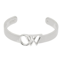 오프화이트 Off-White Silver OW Bracelet 241607M142003