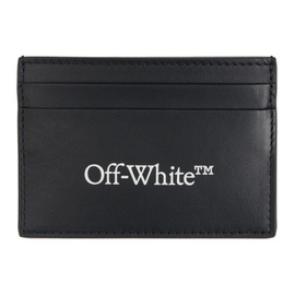 오프화이트 Off-White Black Bookish Card Holder 241607M163001