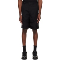 오프화이트 Off-White Black Formal Varsity Shorts 241607M193003