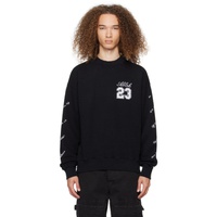오프화이트 Off-White Black 23 Skate Sweatshirt 241607M204002