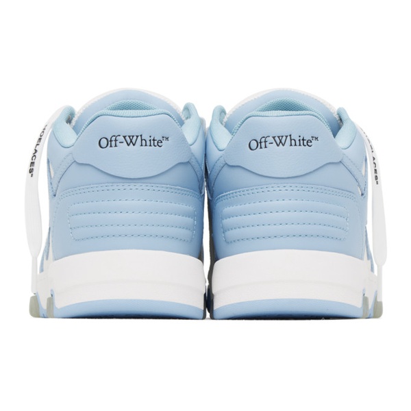  오프화이트 Off-White White & Blue Out Of Office Sneakers 241607M237044
