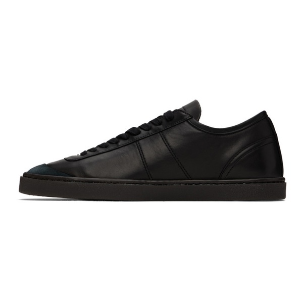  르메르 LEMAIRE Black Linoleum Sneakers 241646F128000