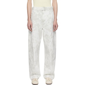 르메르 LEMAIRE 오프화이트 Off-White Twisted Belted Jeans 241646M186008