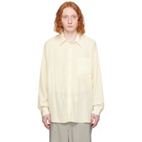 르메르 LEMAIRE 오프화이트 Off-White Patch Pocket Shirt 241646M192027