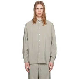르메르 LEMAIRE Gray Twisted Shirt 241646M192037