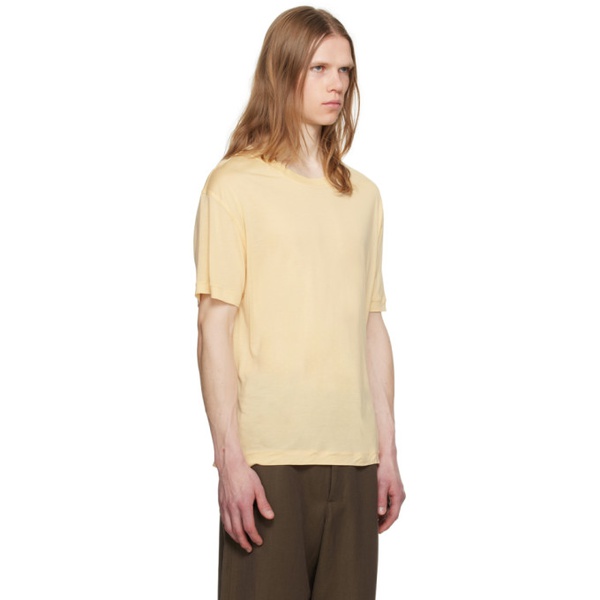  르메르 LEMAIRE Orange Soft T-Shirt 241646M213013