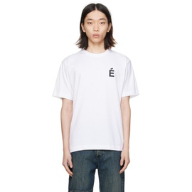 EEtudes White Wonder Patch T-Shirt 241647M213002