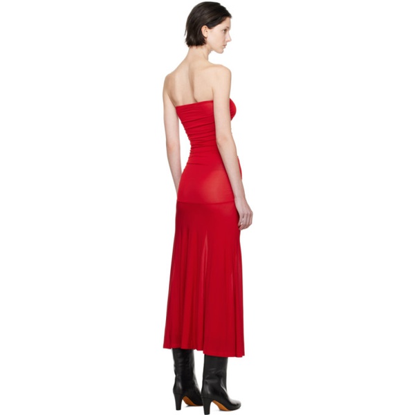  팔로마울 Paloma Wool Red Moebius Midi Dress 241648F092011